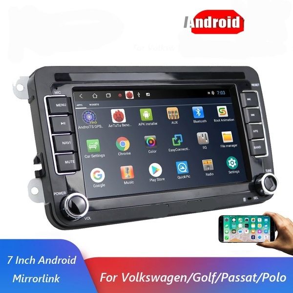 Андроид навигация мултимедия Android VW passat golf SKODA SEAT камера