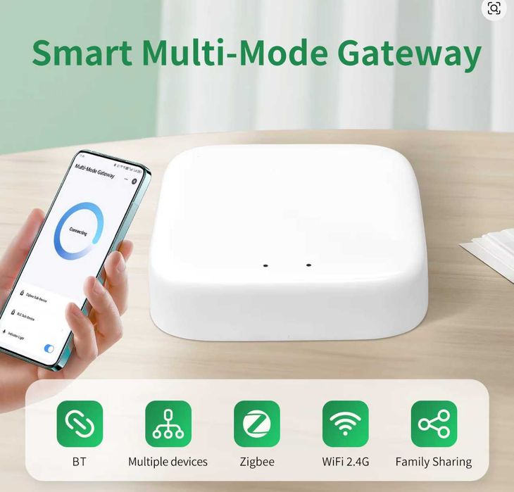 Hub Gateway Multi Mode Bluetooth & Zigbee Tuya Smartlife