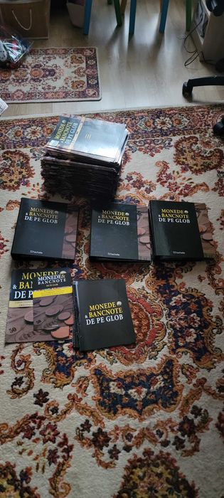 Colectie completa bancnote si monede de pe glob 250 de numere