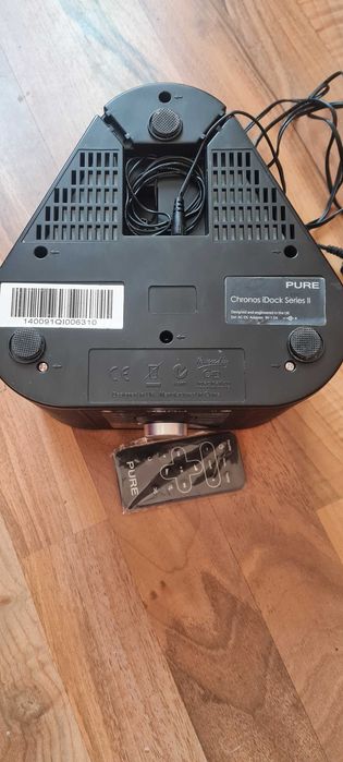 PURE Chronos iDock, DAB/FM/AUX стерео радио с часовник