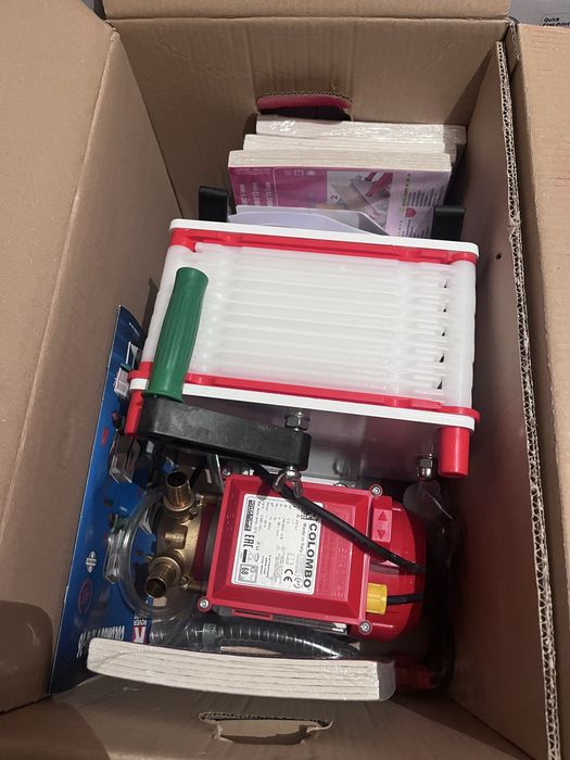 Filtru vin Rover Pompe Colombo Inox 20 plăci 20x20, cu pompă – ca nou