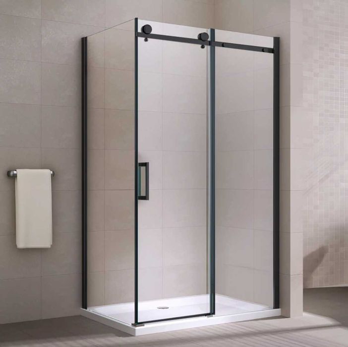 Vand cabina dus 120 x 80 cm, sticla 8 mm