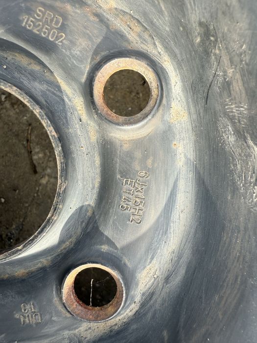 Стоманена джанта Volkswagen 8D0601027 6J" x 15" 5x112 ET 45 ном 16
