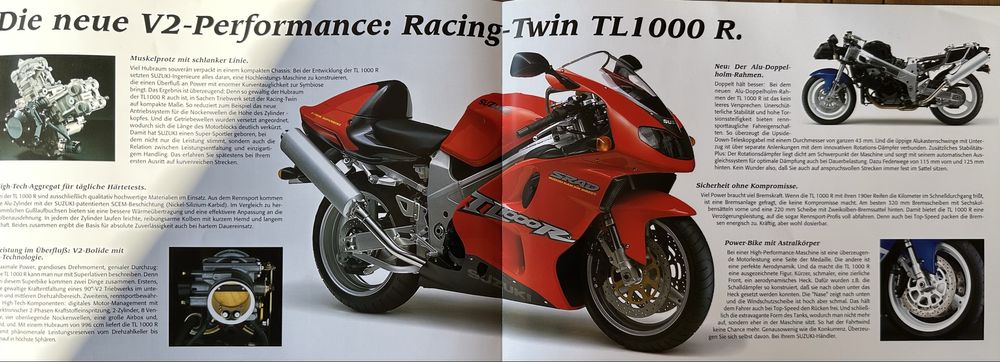Suzuki TL 1000 R  V-Twin Superbike