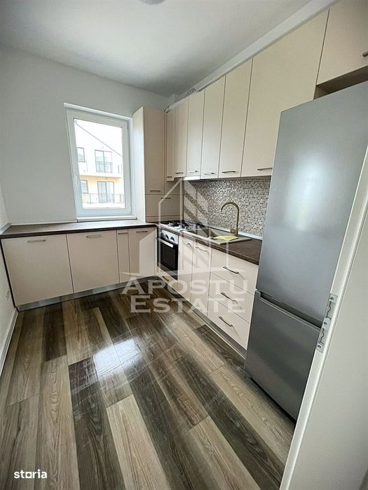 Apartament cu 2 camere de inchiriat, loc de parcare, Giroc