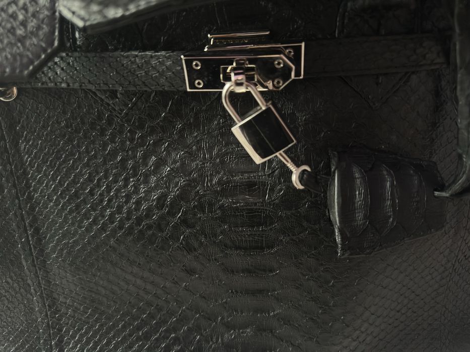 Сумка натуральная кожа (питон)