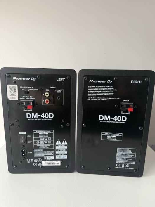 Boxe monitoare DJ Pioneer DM-40D, inca in garantie