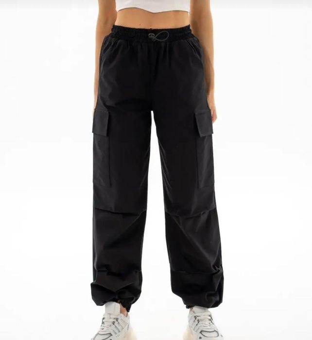 Брюки Карго черные