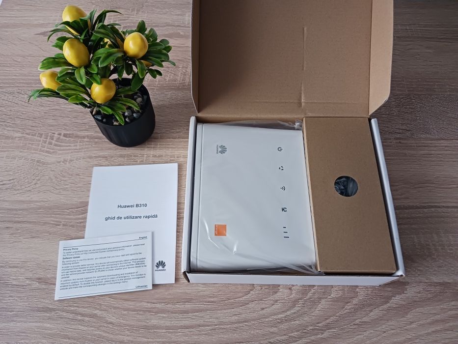 Router Huawei B310 cu SIM Modem 4G Hotspot WiFi decodat