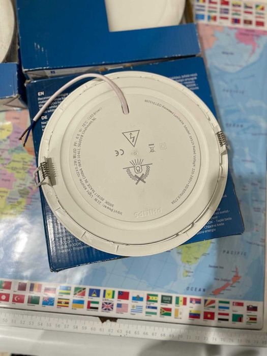 Spoturi LED Philips myLiving – pentru tavan fals/rigips – noi 4 buc