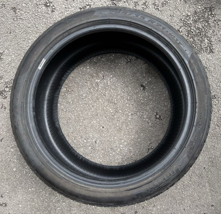 Летни гуми 295/35R21 PIRELLI хомологирани N0 DOT:2023 като нови на 95% профил ПИРЕЛИ 295-35Р21 нов дот 2023