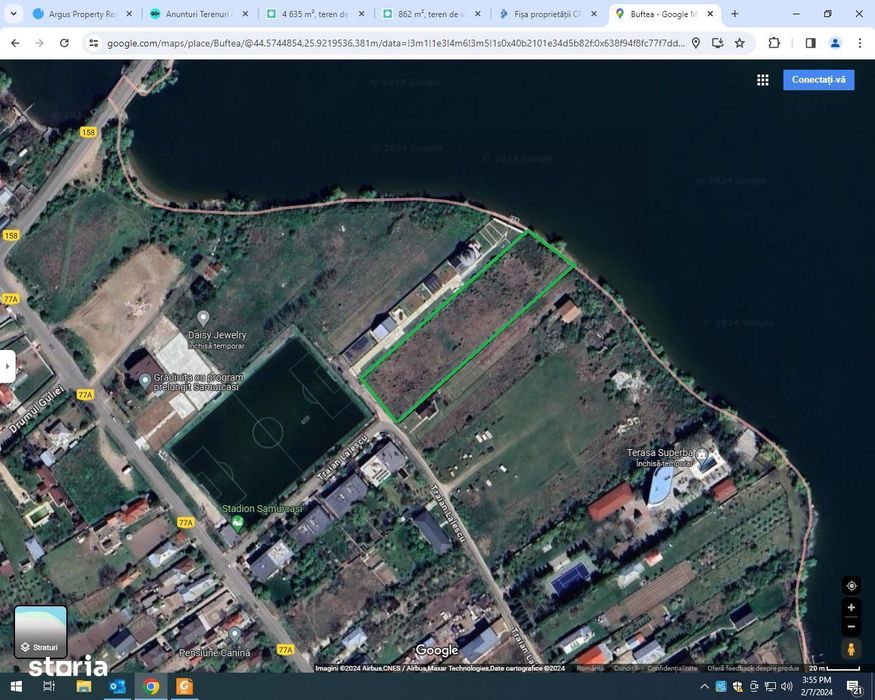 Buftea-deschidere la  lacul Buftea