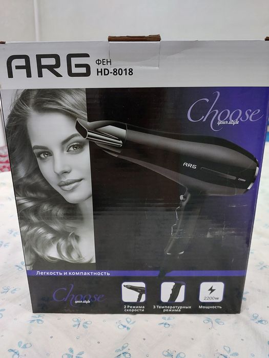 Продам Фен новый ARG HD-8018