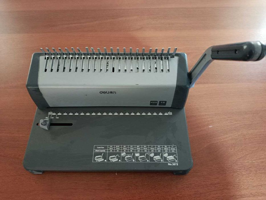 Переплёт аппарат Deli (металлический)