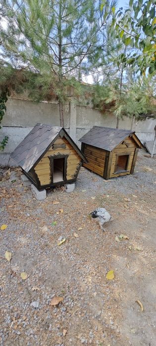 Эксклюзивные домики. Дом из дерева. Будки для Собак и Кошек.