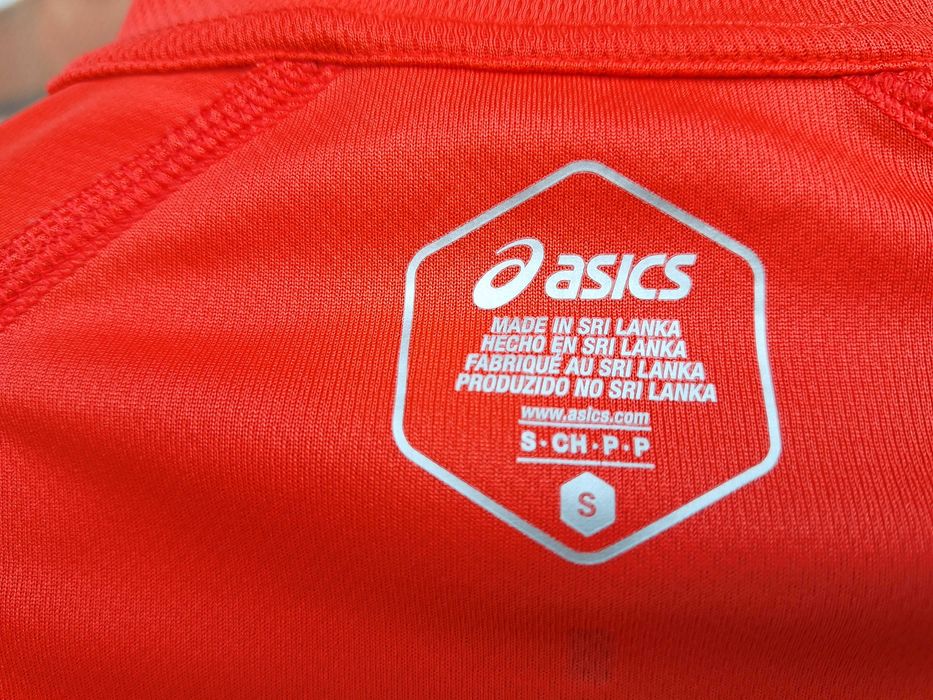 Asics Red | bust 104 cm | tricou barbat mar. 50 - 52 | S - M