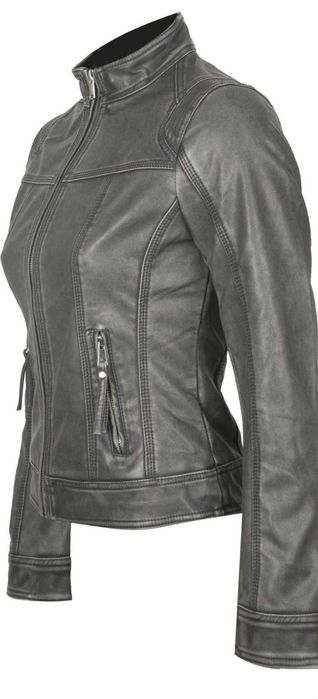 Дамско кожено яке