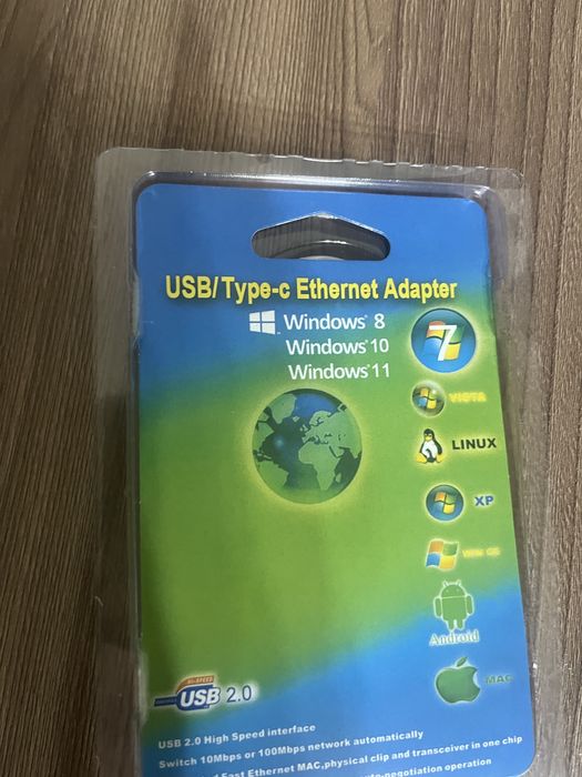 Type-c erhernet переходник
