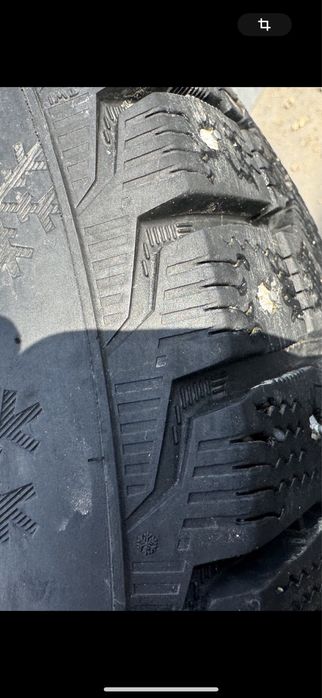 Пролам шины в идеалном состоянии