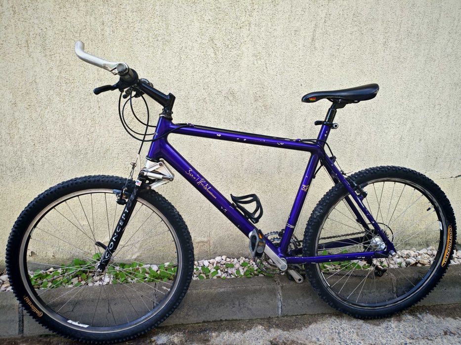 Bicicleta mtb mountain bike cu suspensie