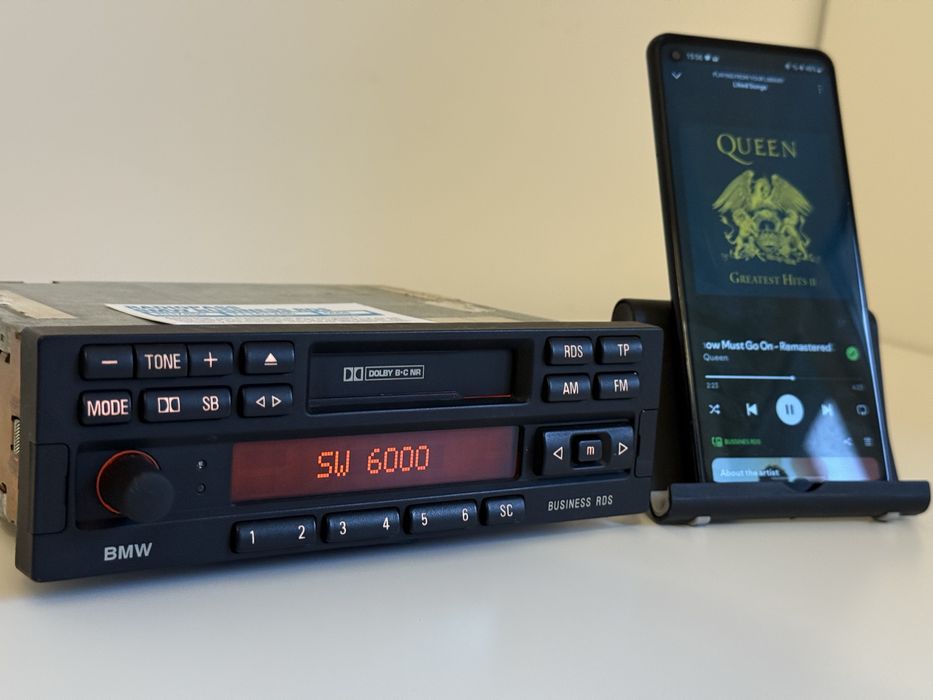 Casetofon BMW Business RDS cu bluetooth | E36 E34 E30 E32 E31