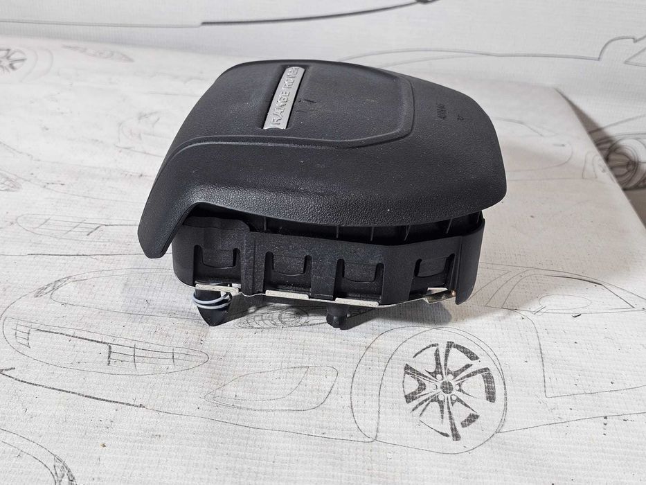 Airbag volan șofer LR Range Rover Evoque L538 2011-2019 2017 2.0 eD4 110kW Cod OEM: HJ32-043B13-CA (5E3)