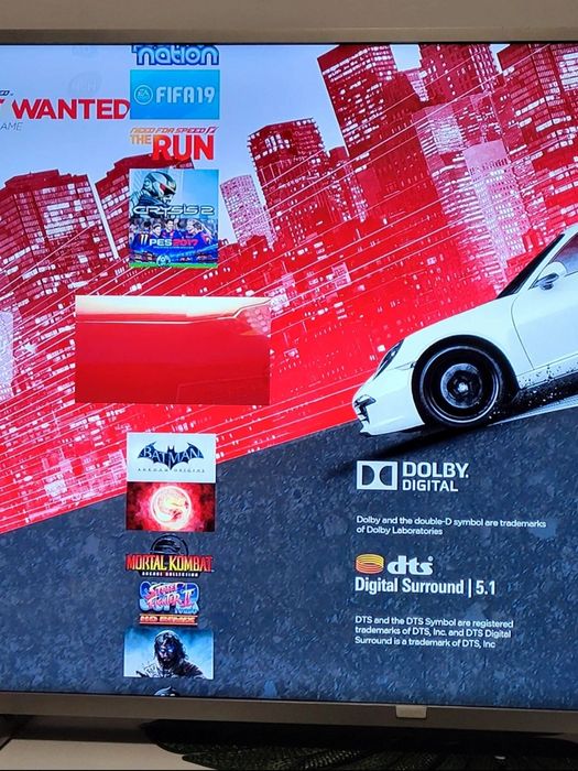 PS3 Superslim modat, 500 gb + controller + jocuri ps3 ( Gta 5,  Fifa)