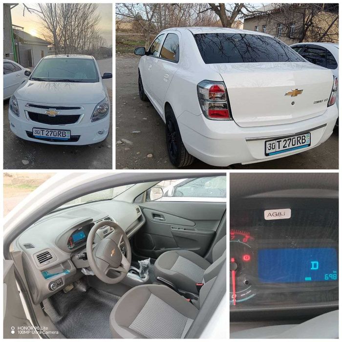 Cobalt sotiladi 2025 yil avgus probeg 700 km