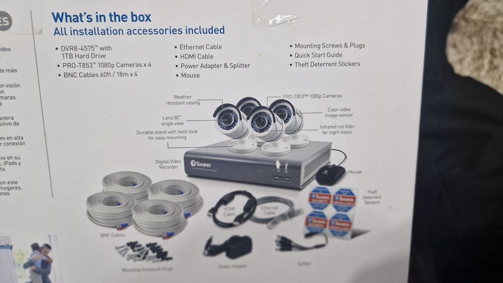 Sistem de supraveghere Profesionale SWANN 1Tb