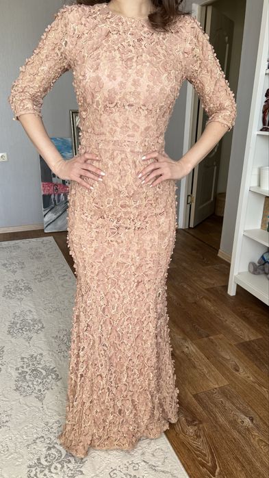 Платье в пол (русалка) 5000 тг