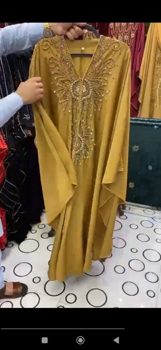 Abaya yangi koyle Dubayniki toshlari svorovskiy
