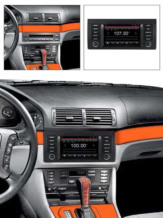 Navigatie BMW E39 E53 Android 14 Carplay Youtube Waze 1/8 GB + CAMERA