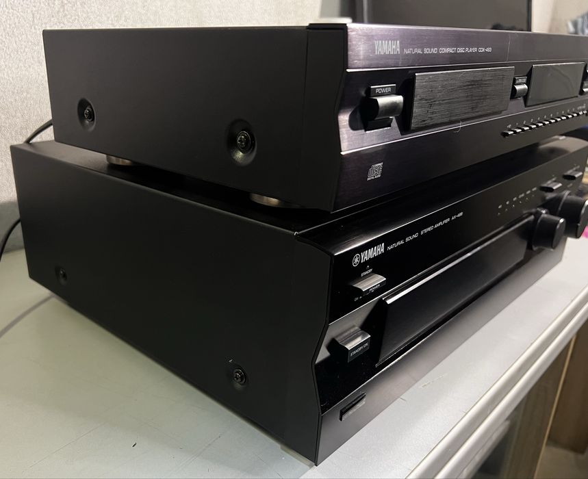 Стерео усилвател Yamaxa AX-496 и CD Player Yamaxa CDX-493