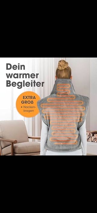 VITALmaxx - отопляема наметка за гръб и рамене 100W