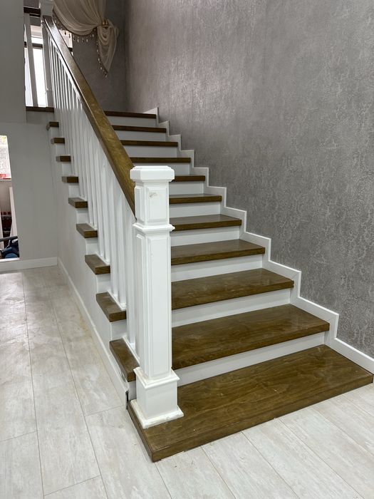 Лестницы из массива дерева