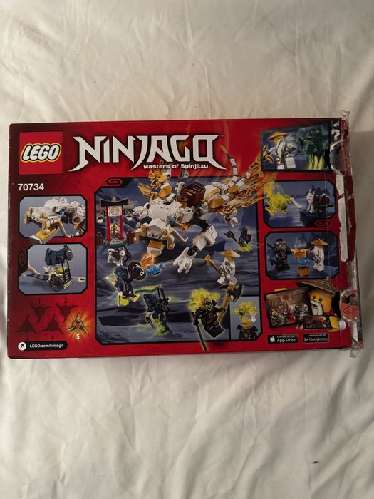 Lego ninjago dragonul lui Wu