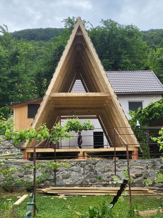 Vand case tip A-frame diferite dimensiuni