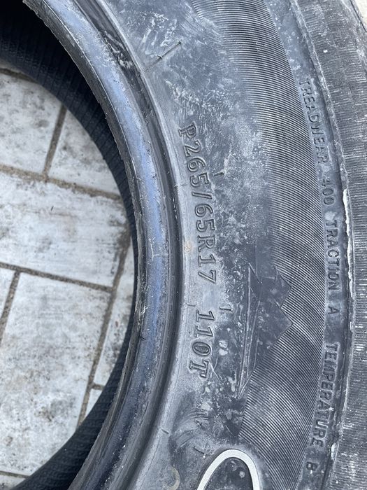 Летняя резина 265/65 R17