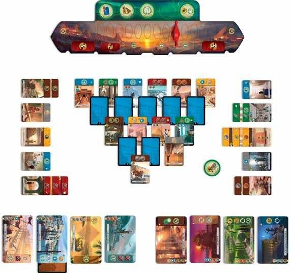 Настолна игра за двама 7 Wonders Duel /най-добрата игра за двама!!!/
