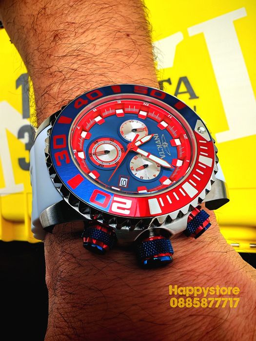 INVICTA Seahorse White 52 mm, Инвикта нов мъжки часовник