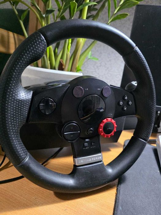 Руль logitech driving force gt