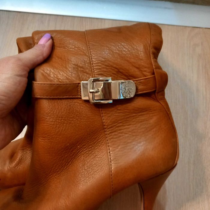 Естествена кожа ботуши