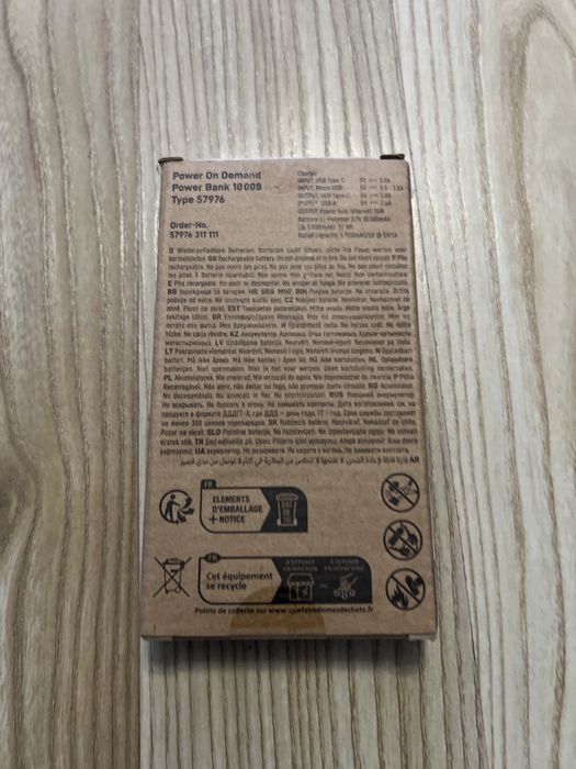 Baterie externa Varta , Noua , Sigilata