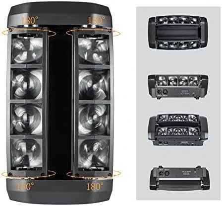 Spider Moving Head Light LED Beam DJ Lights RGBW