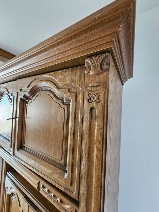 Mobila sufragerie / living / bibliotecă lemn masiv