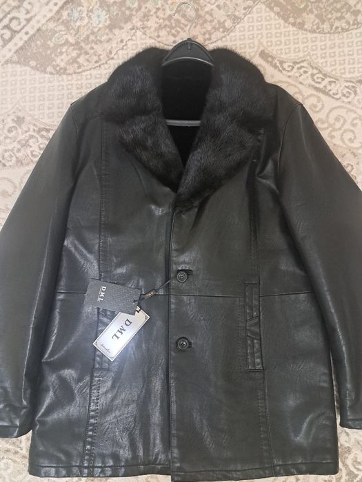 Новая мужская дублёнка(зима)