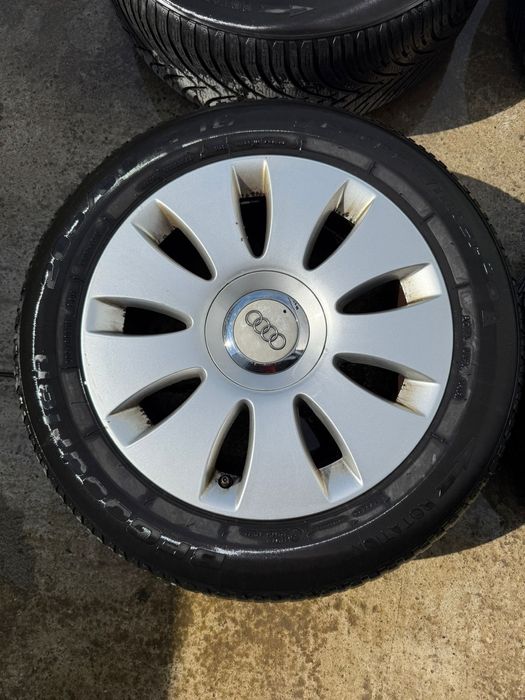 Jante cu anvelope 16 iarna audi a4 b7 a6 c6 4f