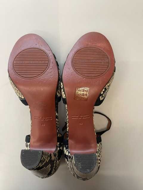 Pantofi eleganti piele de sarpe nr.39, made in Spain