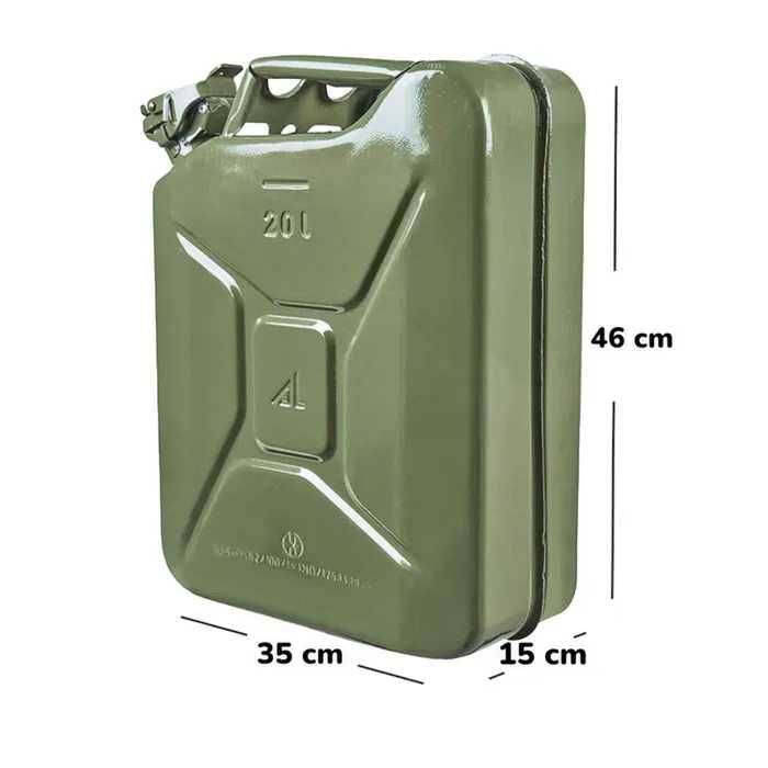 Метална туба за гориво 20 литра