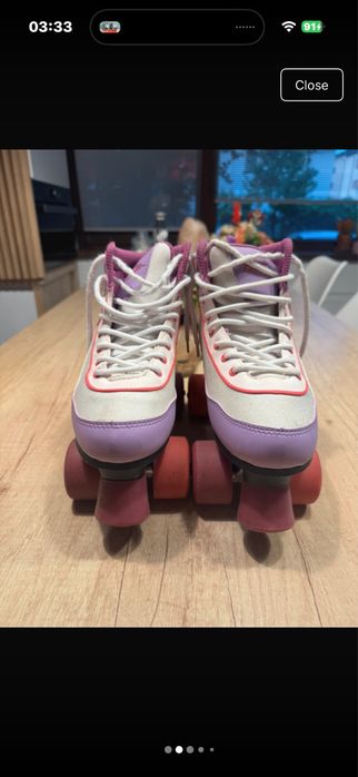 Role cu 4 roți ( No Fear Retro Quad Roller Skates)
